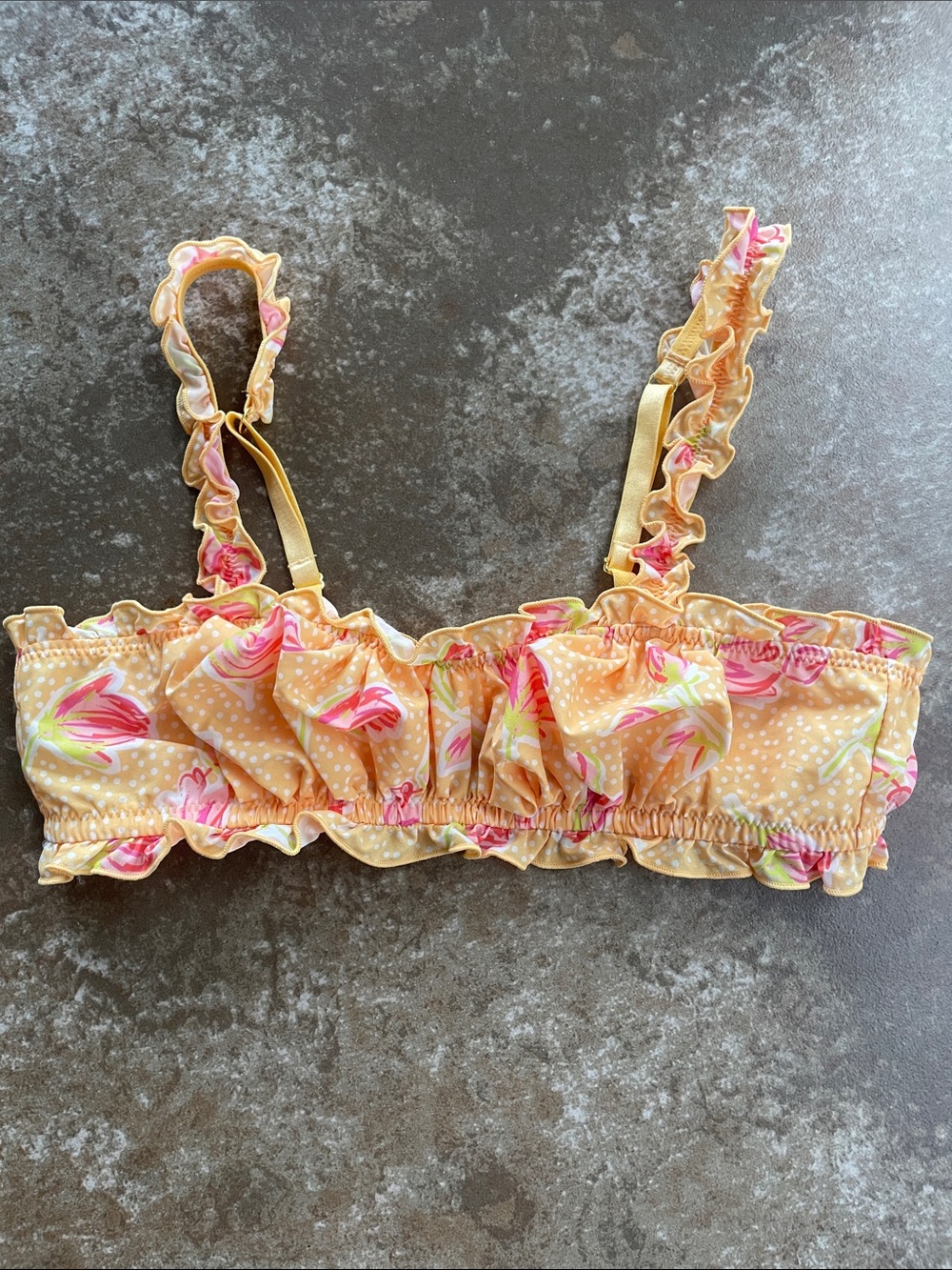 Mentionables x Karlie Rae Lang Ruffled Bralette M